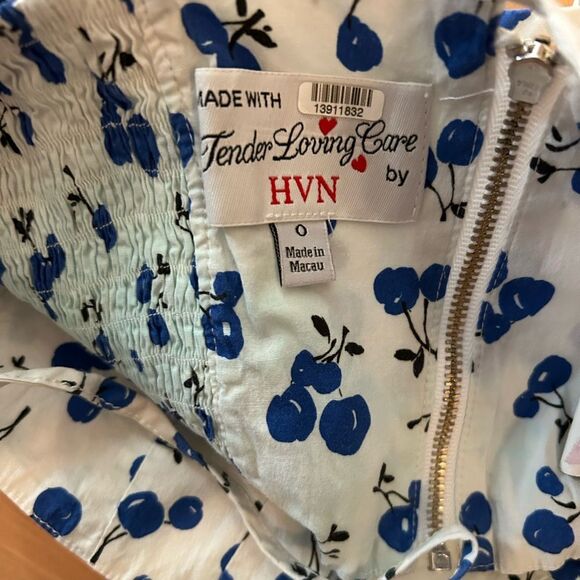 HVN Balconette Floral Crop Top Size 0 - Picture 6 of 6